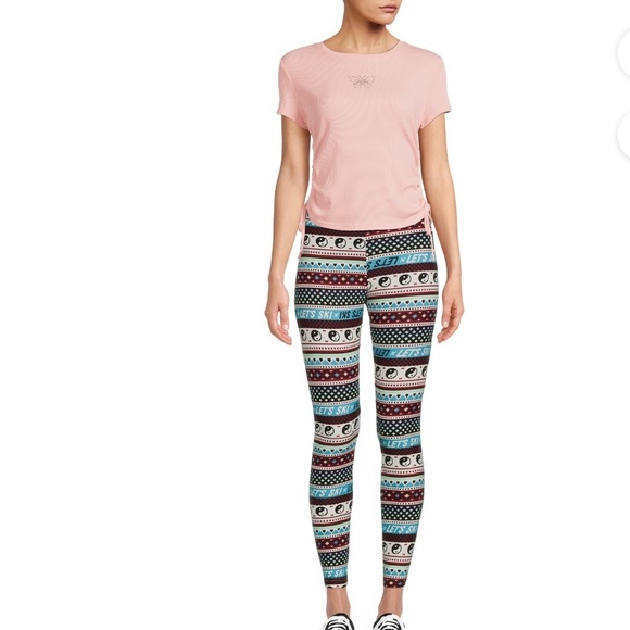 Fairisle Junior's Sueded Ankle Leggings (SHIPPING INCLUDED) - Picture 2 of 5